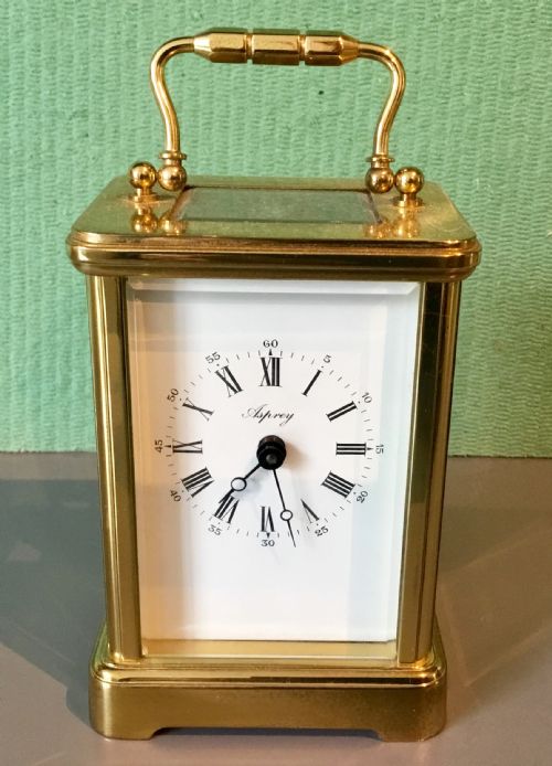 Asprey 8 Day Carriage Timepiece