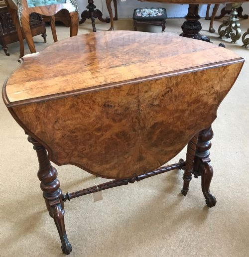 Victorian Walnut Sutherland Table