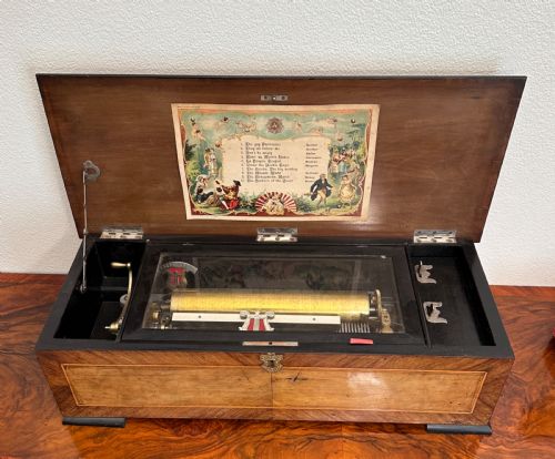 Victorian Music Box Circa 1875. Musical Box.