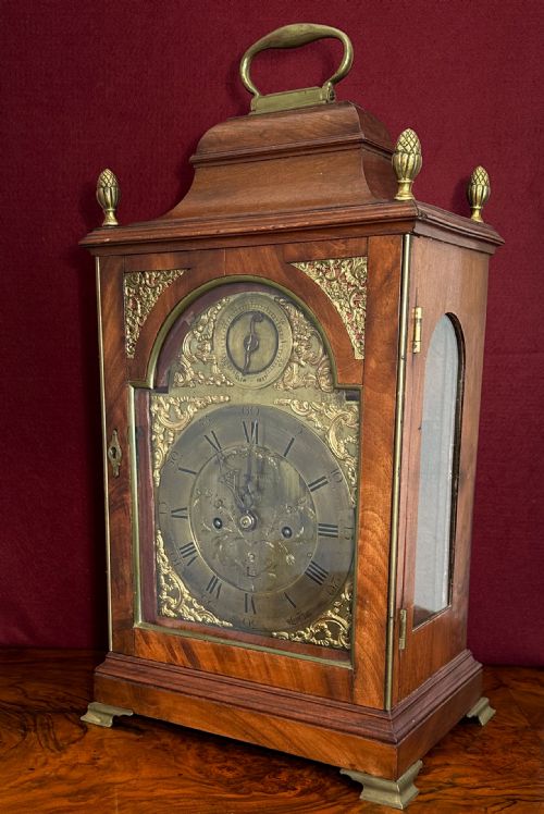 Striking and Repeating Bracket Clock Circa 1775