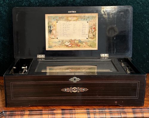 Victorian Music Box Circa 1875. Musical Box
