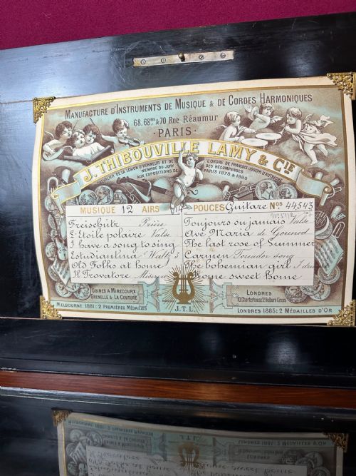 MUSIC BOX CIRCA 1880 MARQUETRY MUSICAL BOX - ADDITIONAL PHOTO 6