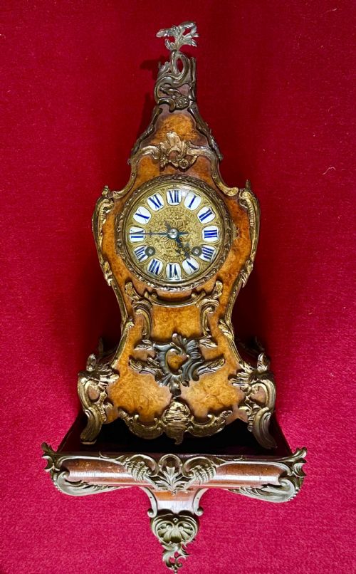 French Mantle Clock Circa 1880 8 Day Striking Mantel Clock.