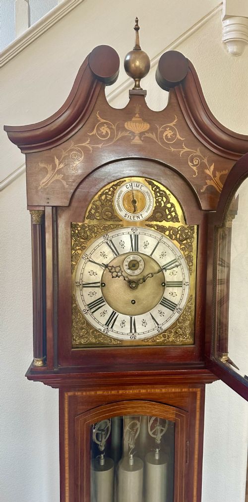 MUSICAL LONGCASE GRANDFATHER CLOCK - ADDITIONAL PHOTO 4