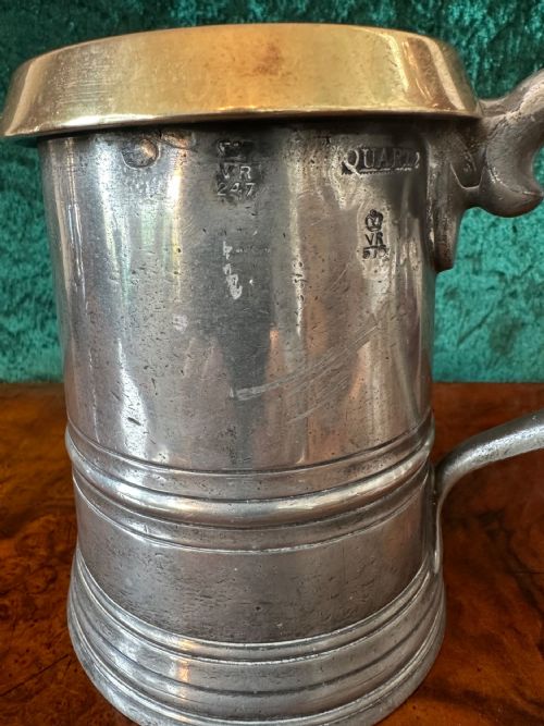 VICTORIAN QUART MEASURE 2 PINTS - ADDITIONAL PHOTO 1