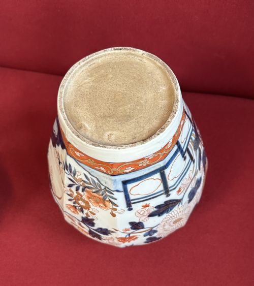 A FINE VASE AND COVER DECORATED IN THE EDO MANNER CIRCA 1910 FRENCH VASE - ADDITIONAL PHOTO 6