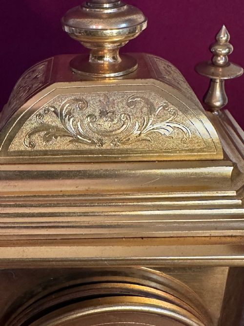 fig 1. French striking mantle Clock circa 1880