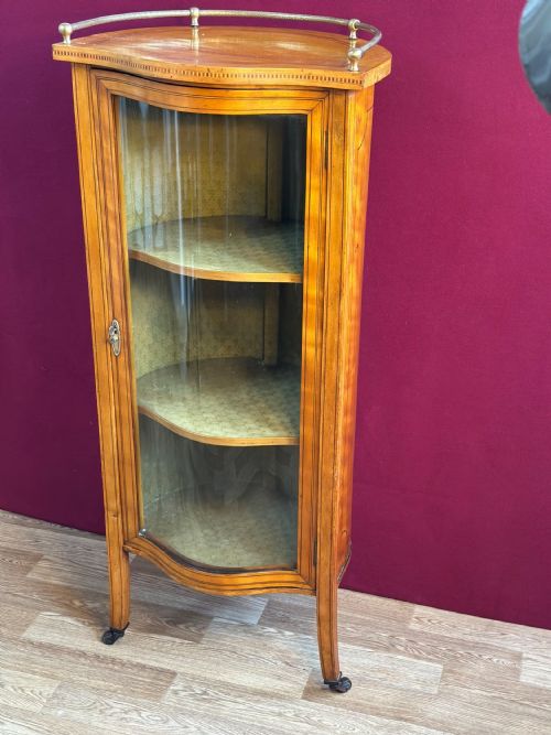 VICTORIAN VITRINE CIRCA 1875 DISPLAY CABINET - ADDITIONAL PHOTO 8