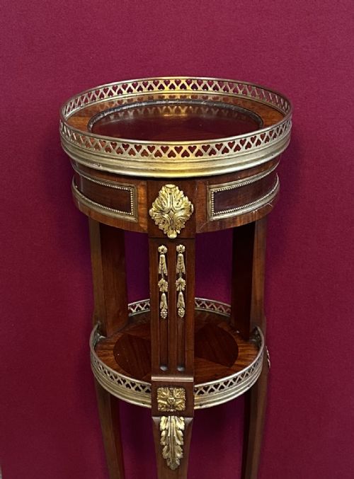 OCCASIONAL TABLE CIRCA 1920 IN THE MANNER OF LOUIS XVWINE TABLE - ADDITIONAL PHOTO 4