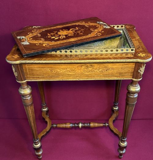JARDINIEREOCCASIONAL SIDE TABLE WINE COOLERCIRCA 1890 - ADDITIONAL PHOTO 2