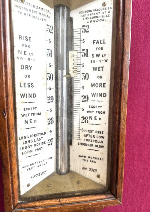 STORM BAROMETER CIRCA 1900 - ADDITIONAL PHOTO 3