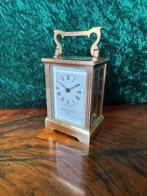 Carriage Clock By. Mappin and Web