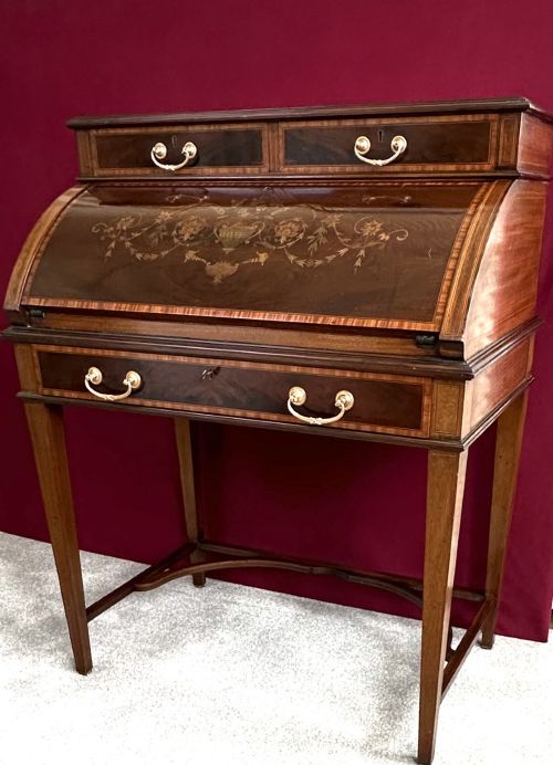 Edwardian, Fall  Front Bureau Circa 1910