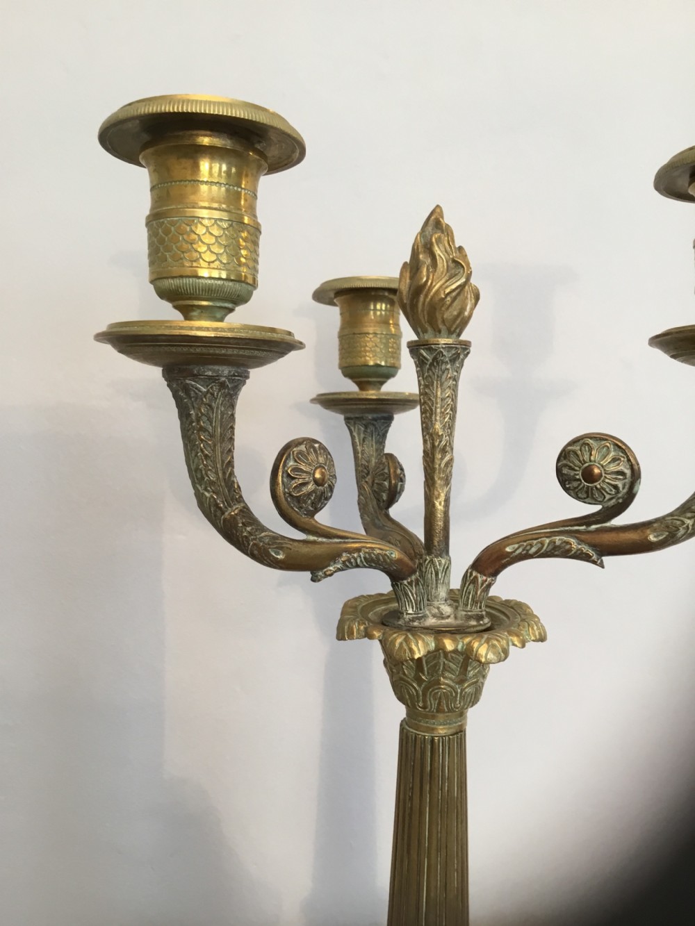 Regency three branch candelabra SOLD View III