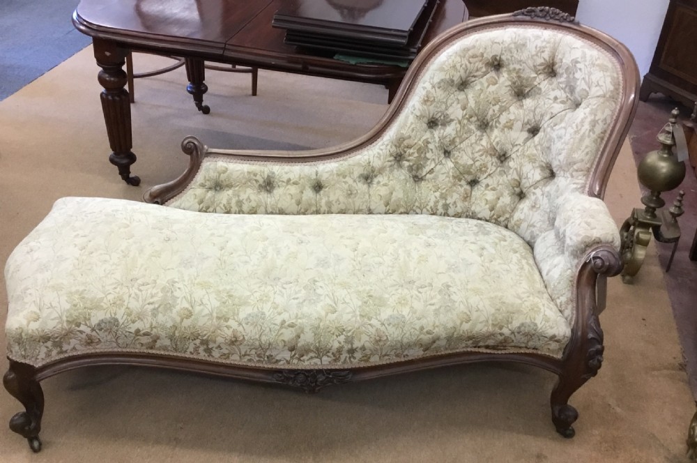 Victorian chaise lounge SOLD