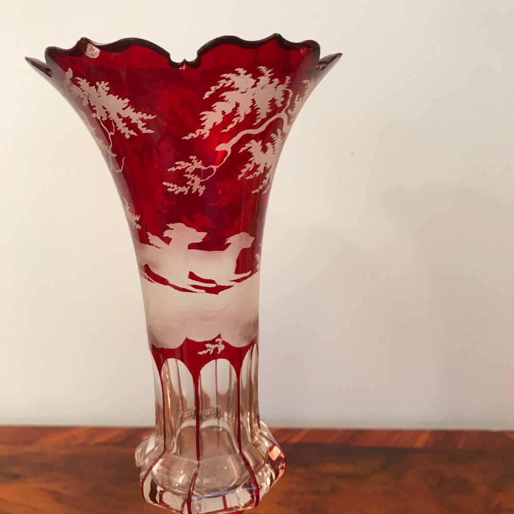  A pair of engraved vases circa 1900  View IV