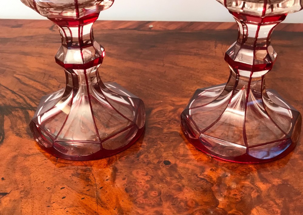  A pair of engraved vases circa 1900  View VI