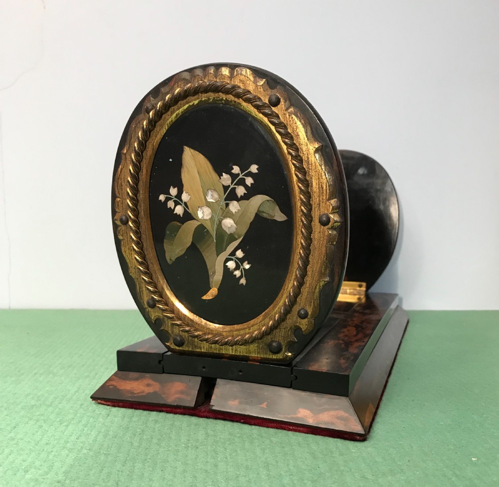  Victorian  coromandel and PIETRA DURA expanding book slide  View V