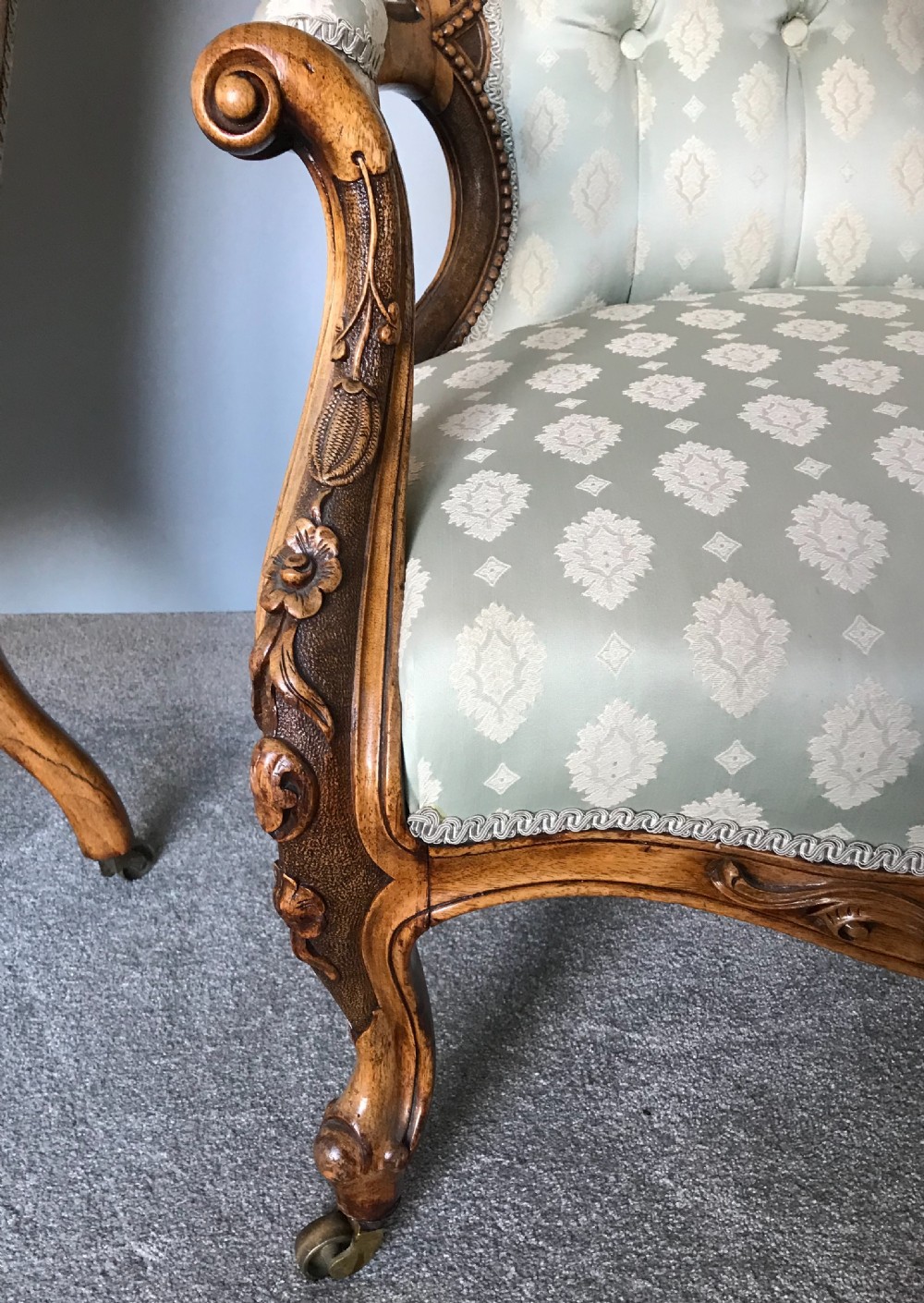 Pair Victorian Chairs View III