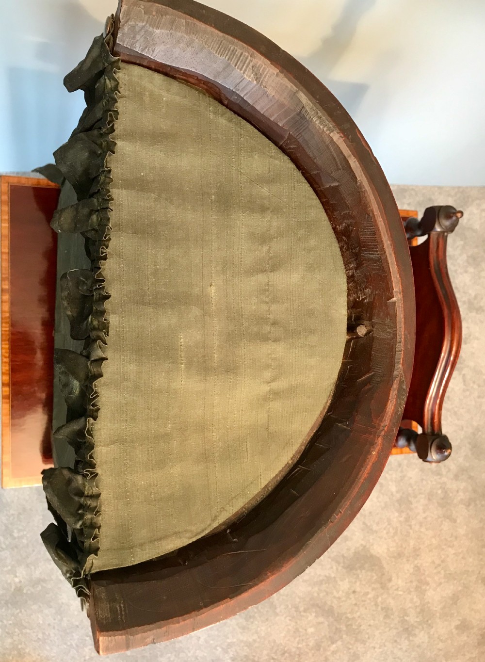  Victorian miniature half tester bed  View III