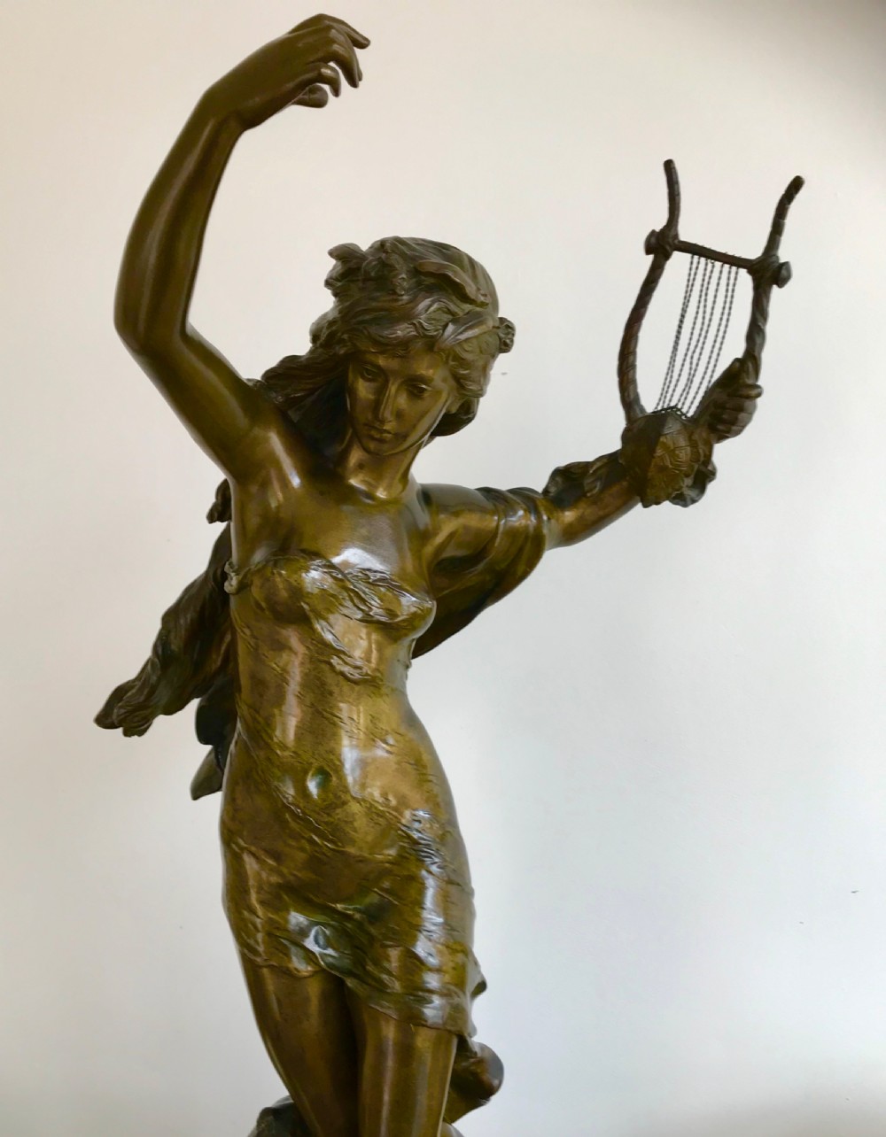 Bronze, Sculpture, figure, dancer,circa 1875 View VII