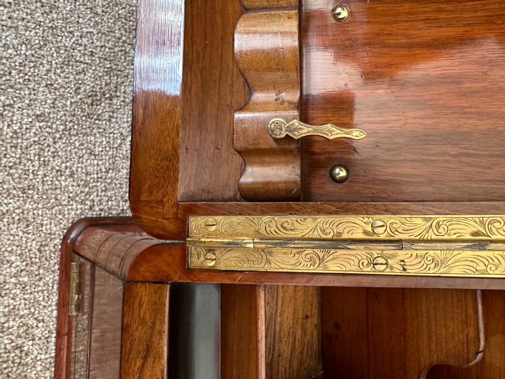 Victorian walnut stationery, cabinet, Desk. Circa 1880. View IX