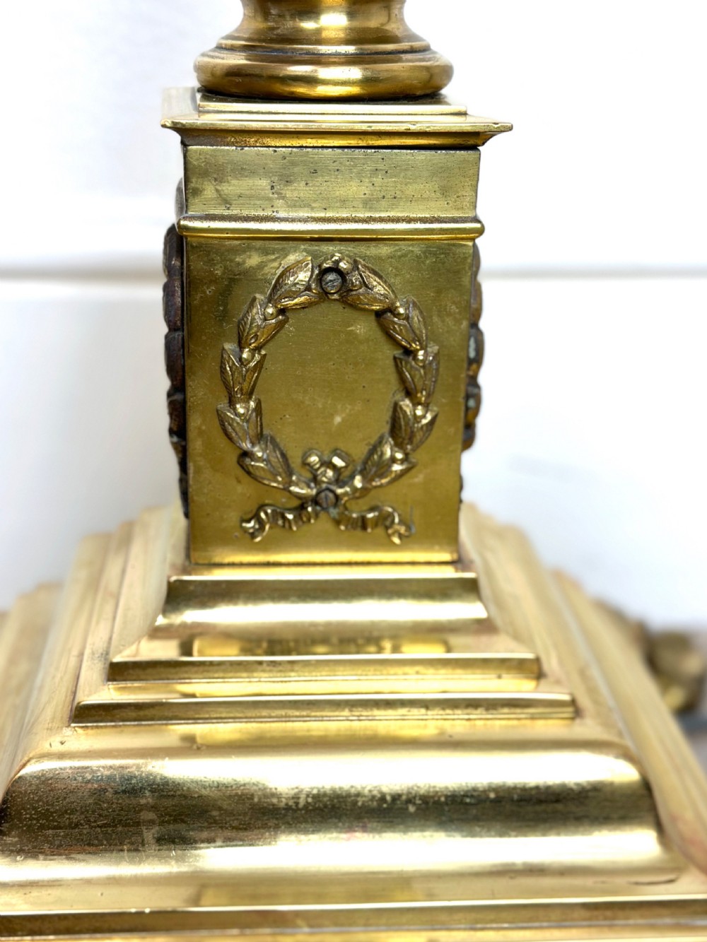 Victorian telescopic standard lamp circa 1880 View IV