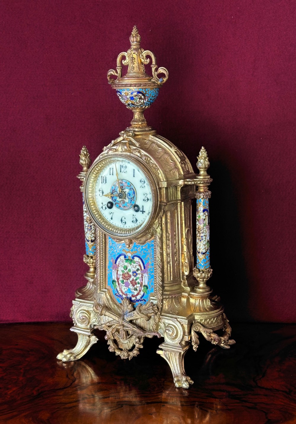 French mantle Clock circa 1880