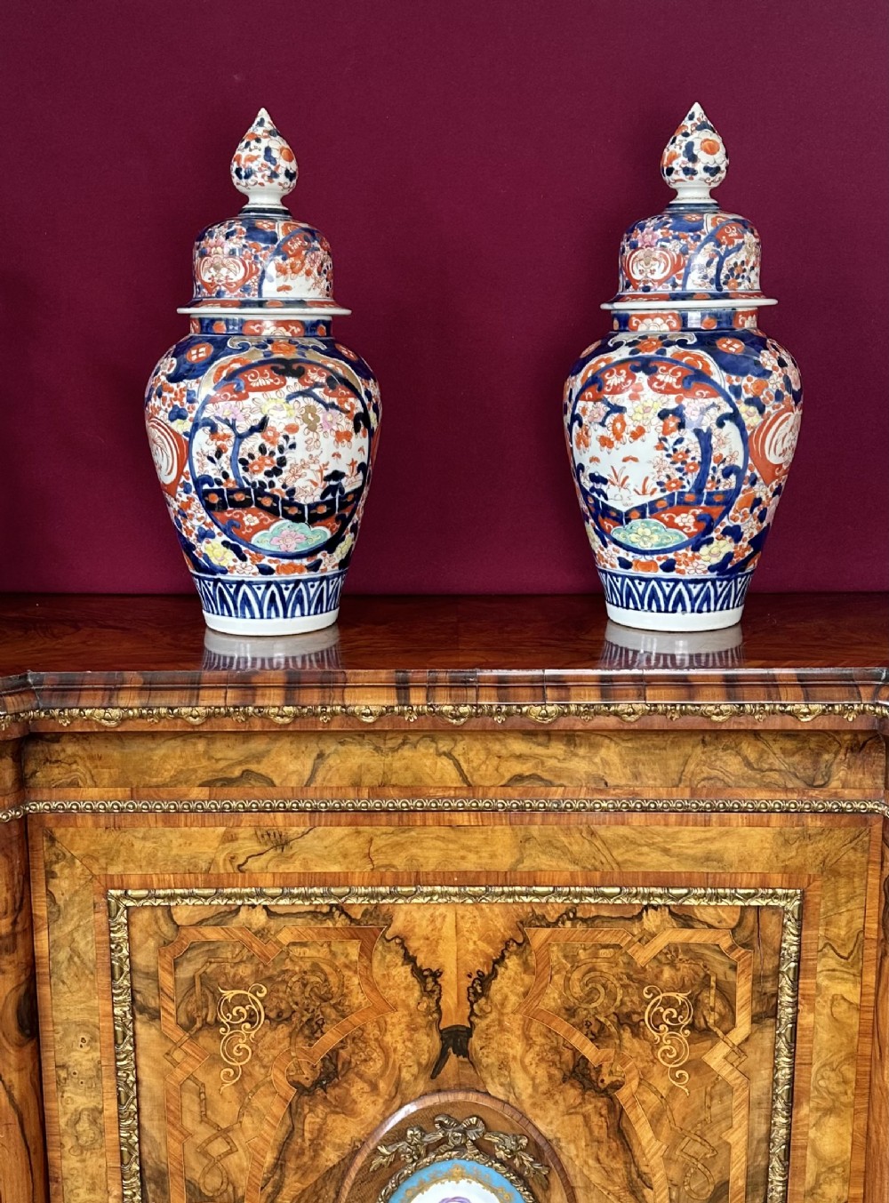 Imari vases circa 1900