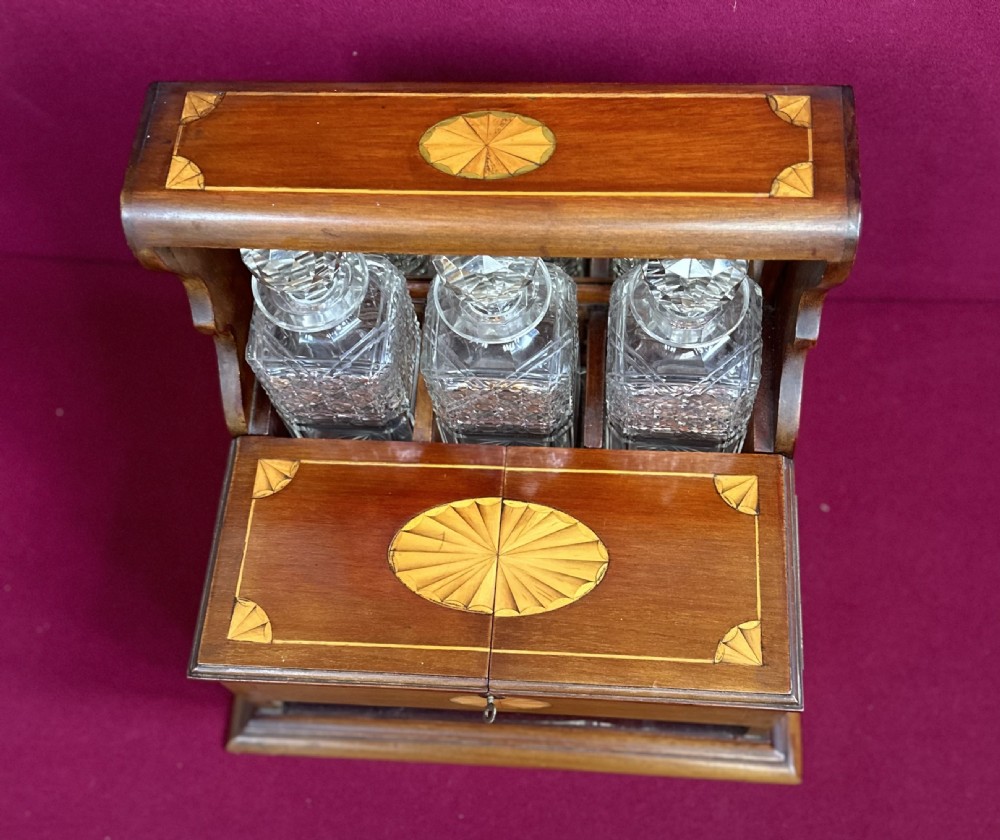 Three Decanter, Tantalus circa 1900 View II