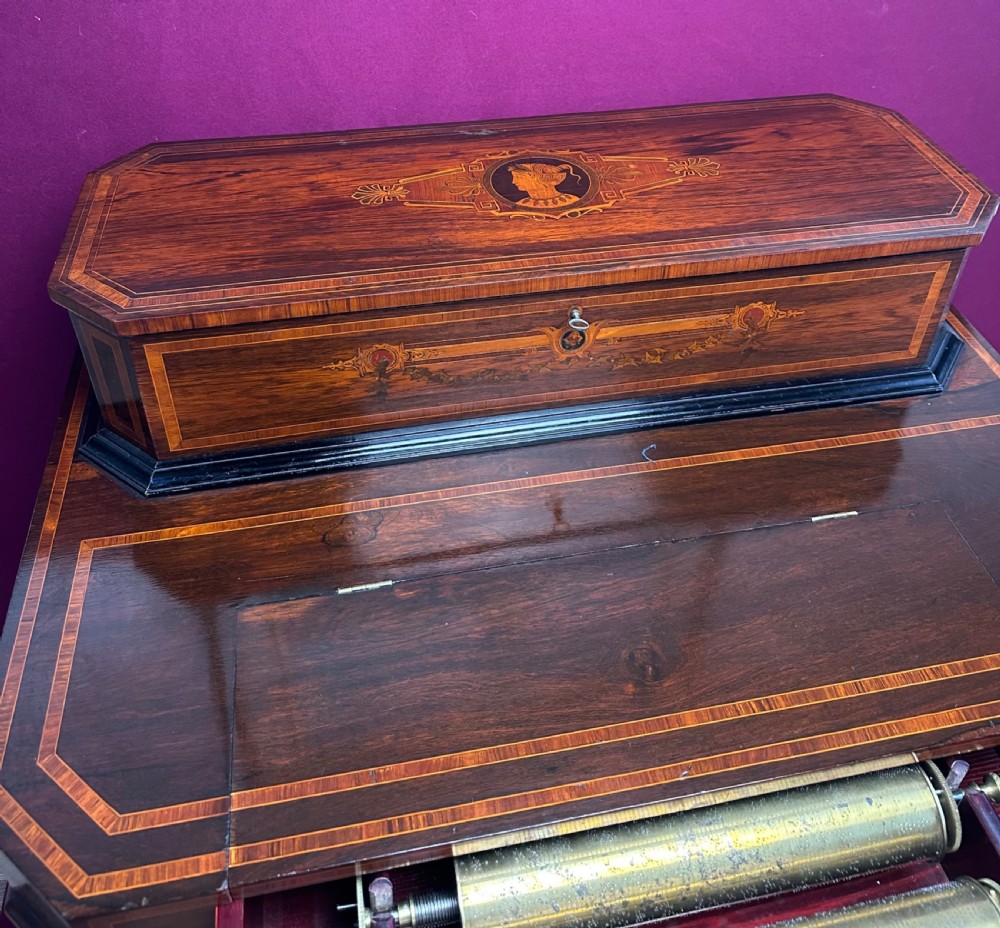 Interchangeable Music Box circa 1890.36 Airs Musical box View V