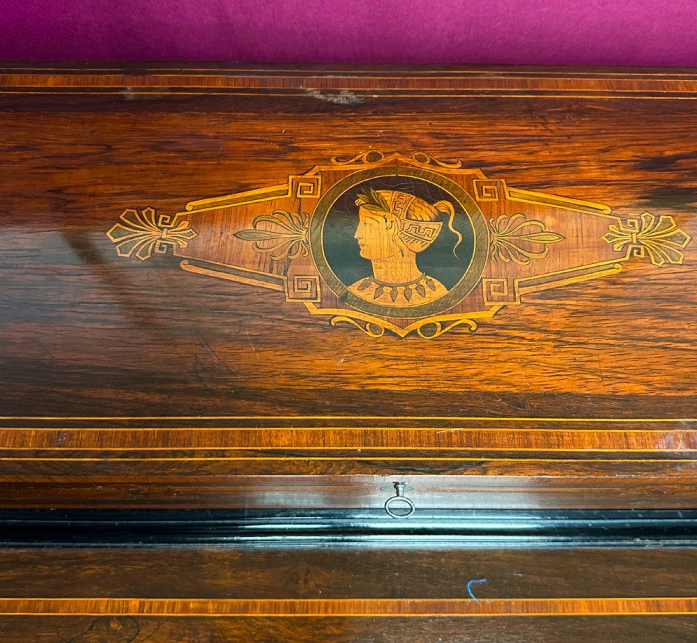 Interchangeable Music Box circa 1890.36 Airs Musical box View VIII