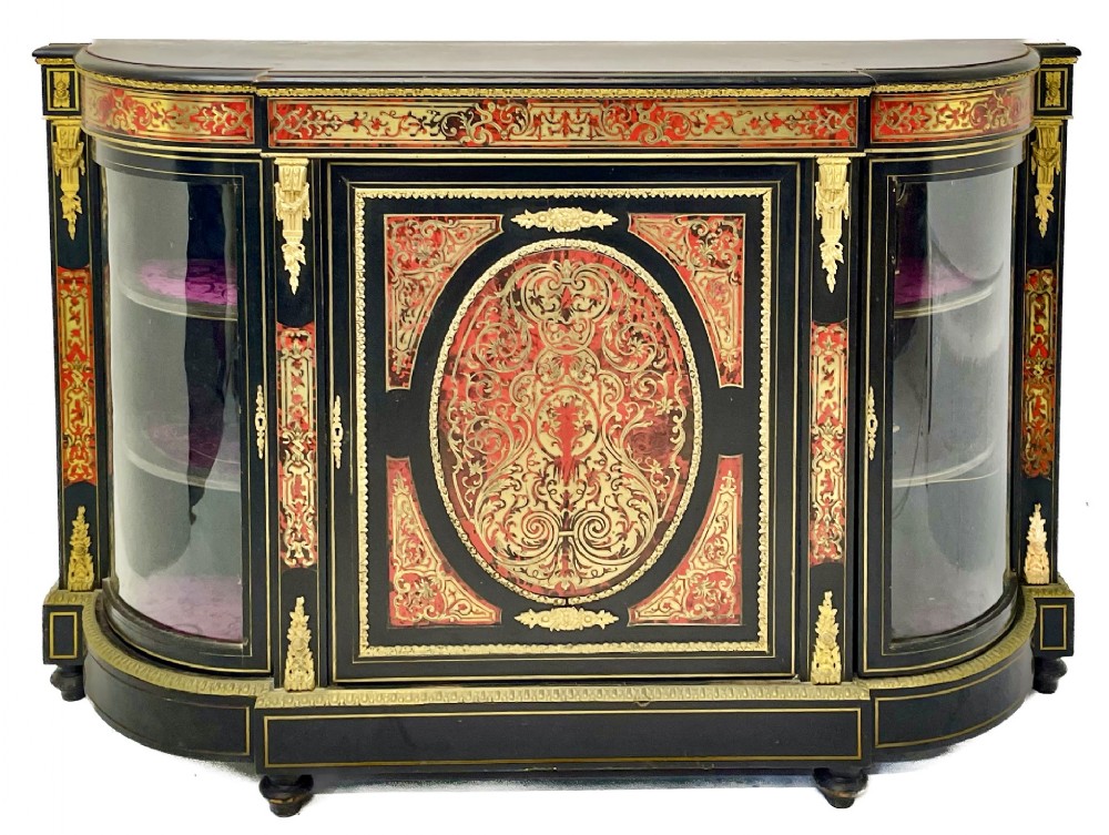 Victorian credenza circa1875. Boulle cabinet, Sideboard.