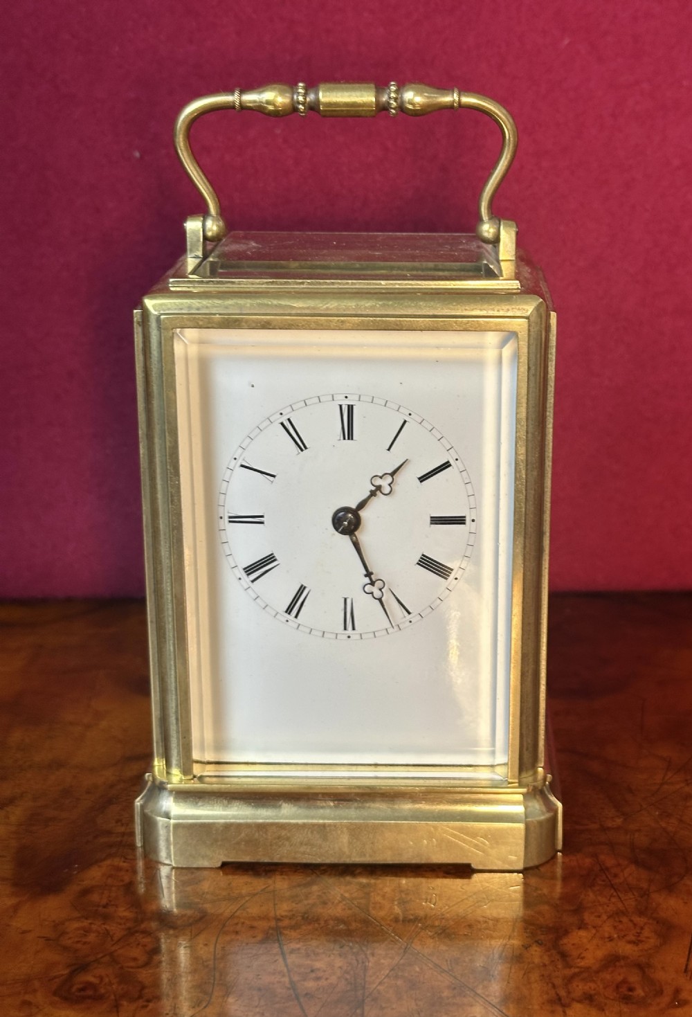Japy Freres 8 day striking carriage clock View VII