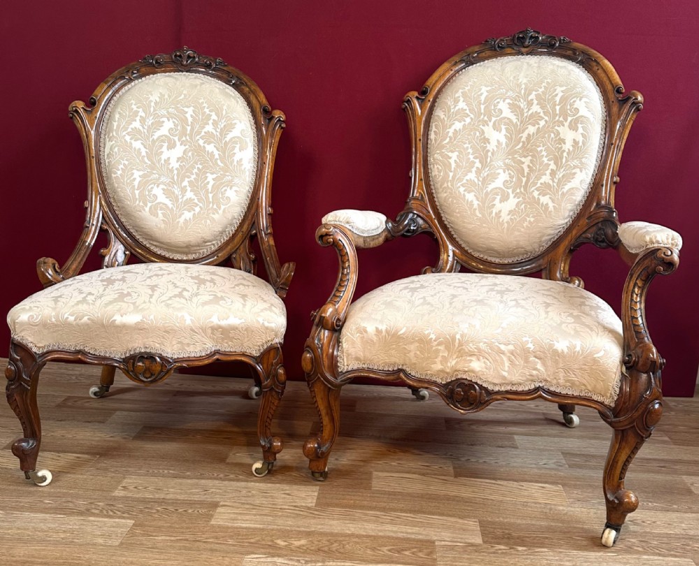 Pair of Victorian chairs