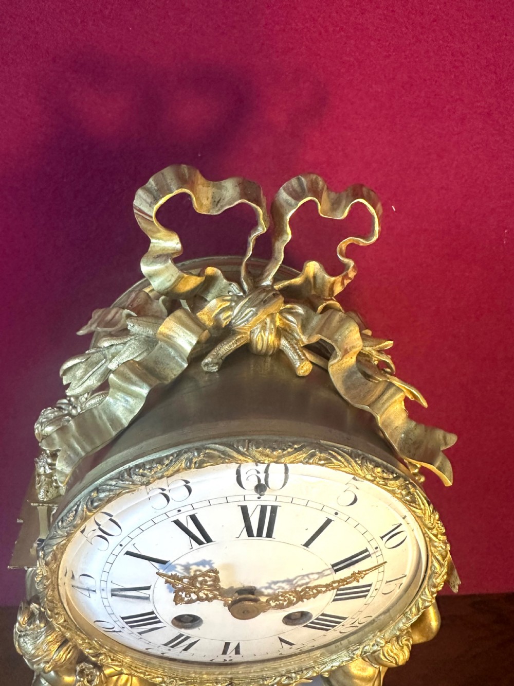 French mantle Clock circa 1860 View VI