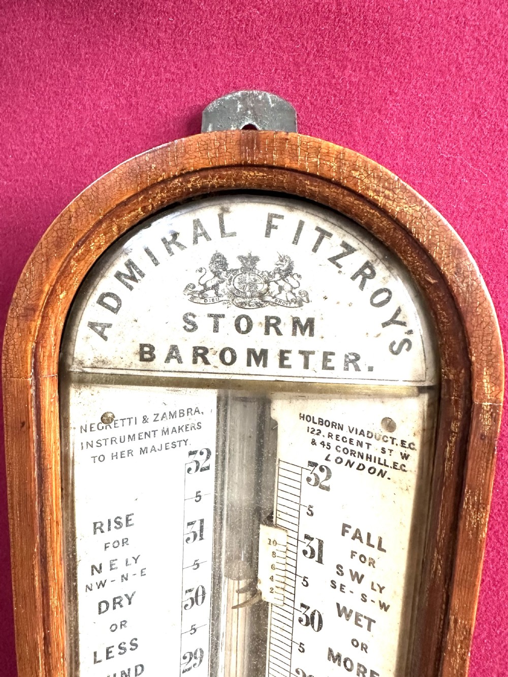 Storm Barometer circa 1900 View III