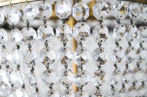 LARGE ANTIQUE FRENCH CRYSTAL BAG BALLOON CHANDELIER CIRCA 1910 - ADDITIONAL PHOTO 5