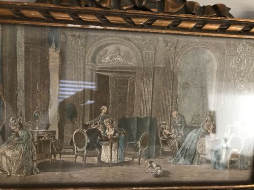 FRENCH GILDED EASEL MIRROR - ADDITIONAL PHOTO 4