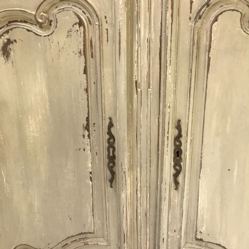 PAIR OF FRENCH PAINTED DOORS - ADDITIONAL PHOTO 1