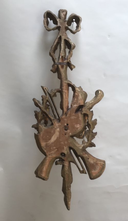STUNNING VERY LARGE PAIR OF WALL LIGHTS - ADDITIONAL PHOTO 5