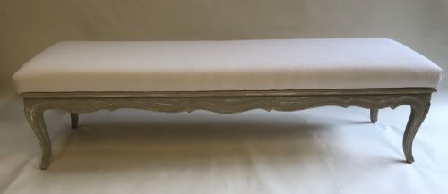 VERY LARGE FRENCH STOOL - ADDITIONAL PHOTO 4