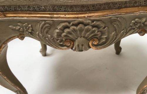 STUNNING PAIR OF FRENCH STOOLS - ADDITIONAL PHOTO 1