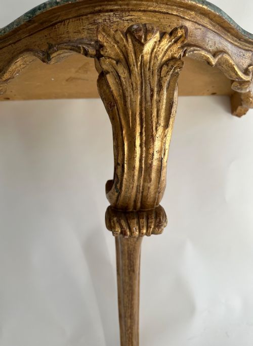 ITALIAN GILDED CONSOLE TABLE - ADDITIONAL PHOTO 2