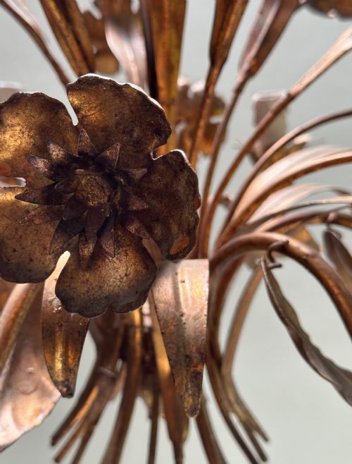WONDERFUL FRENCH GILDED CHANDELIER - ADDITIONAL PHOTO 1