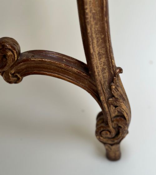 FRENCH GILDED CONSOLE TABLE - ADDITIONAL PHOTO 3