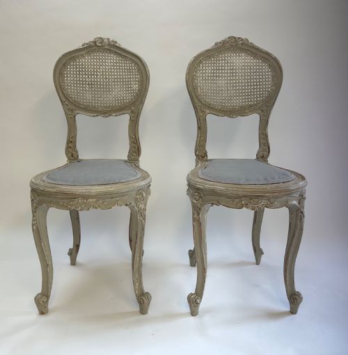 PAIR OF FRENCH CHAIRS - ADDITIONAL PHOTO 5