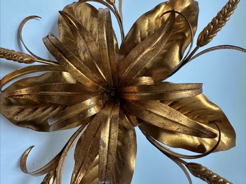 GILDED CEILING LIGHT - ADDITIONAL PHOTO 4