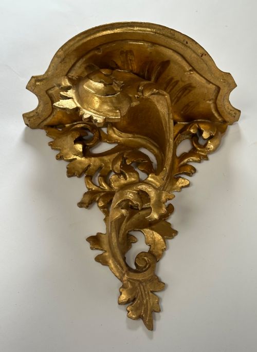 ITALIAN GILDED WALL BRACKET - ADDITIONAL PHOTO 1