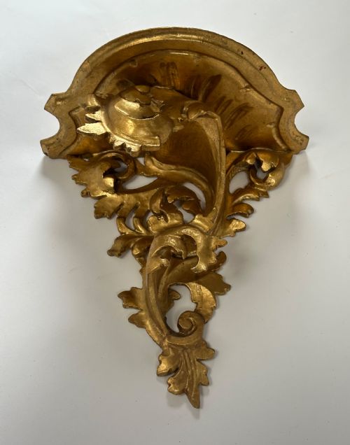 ITALIAN GILDED WALL BRACKET - ADDITIONAL PHOTO 4